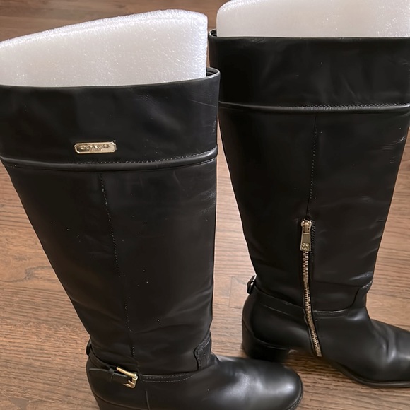 Coach Leather Riding Boots - Picture 11 of 16